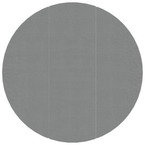 Tapiz de suelo piscina geotextil de poliéster gris claro Ø396cm H