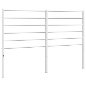 Cabecero de metal blanco 135 cm H