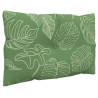 Almofadões p/ móveis paletes 2 pcs tecido oxford padrão folhas 5