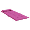 Cojines de silla con respaldo alto 2 uds tela Oxford rosa 5