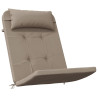 Cojines para silla Adirondack 2 uds tela Oxford gris taupe 3