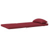 Cojines para silla Adirondack 2 uds tela Oxford rojo tinto 5