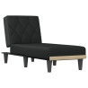 Chaise longue tecido preto 2