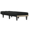 Chaise longue tecido preto 3