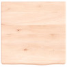 Estante de pared madera maciza de roble sin tratar 40x40x6 cm 2