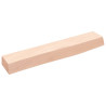 Estante de pared madera maciza de roble sin tratar 60x10x6 cm 1