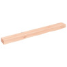 Estante de pared madera maciza de roble sin tratar 100x10x6 cm 1