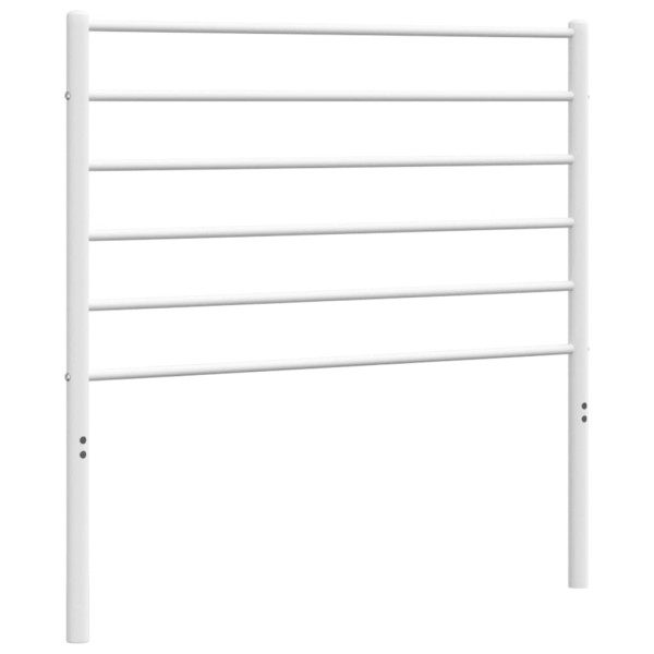 Cabeceira de cama 80 cm metal branco M 2