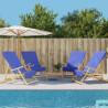 Toalhas de praia 4 pcs 60x135 cm tecido 400 GSM azul royal 1