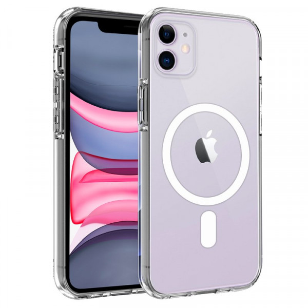 Carcasa COOL para iPhone 11 Magnética Transparente D