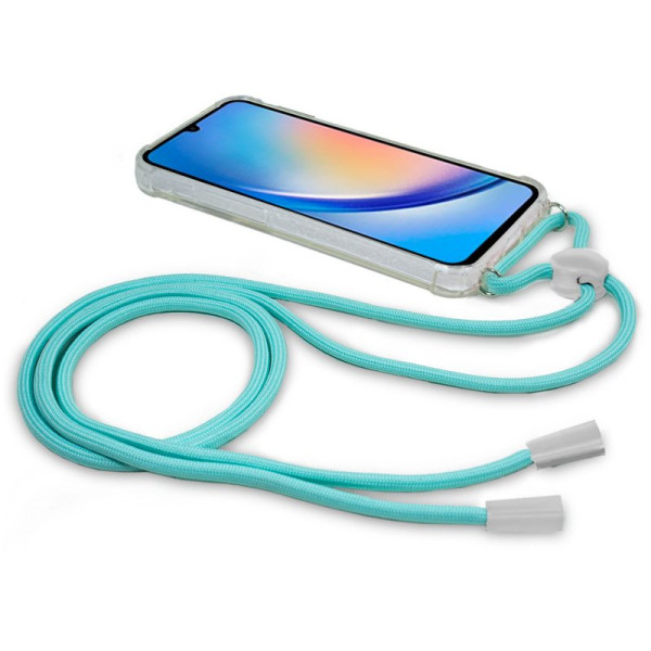 Carcasa COOL para Samsung A346 Galaxy A34 5G Cordón Celeste M 2