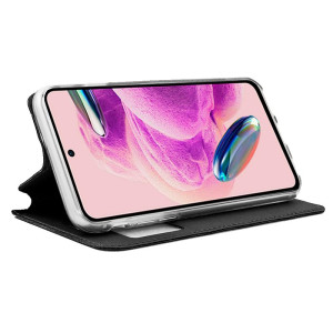 Fundação COOL Capa de Flip para Xiaomi Redmi Note 12S Lisous Preto H