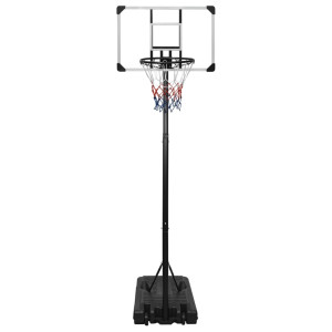 Tabela de basquetebol 235-305 cm policarbonato transparente H