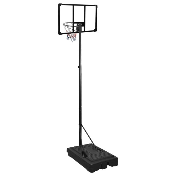 Tabela de basquetebol 235-305 cm policarbonato transparente M 5