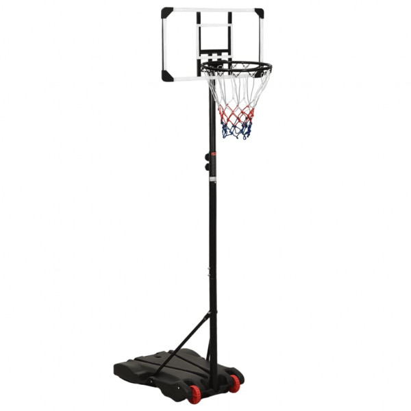 Canasta de baloncesto policarbonato transparente 216-250 cm D