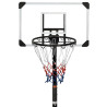 Canasta de baloncesto policarbonato transparente 216-250 cm 5