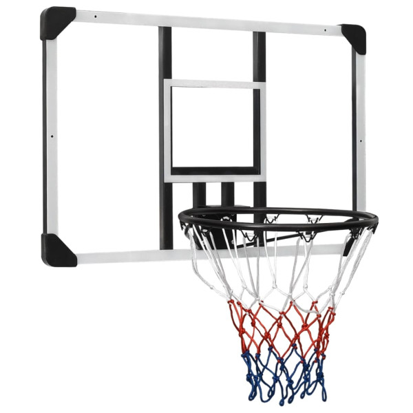 Tablero de baloncesto policarbonato transparente 90x60x2.5 cm M 2