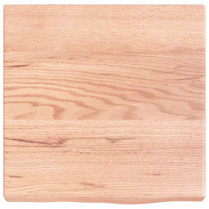 Estante de pared madera de roble tratada marrón claro 40x40x4cm H