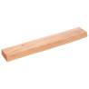 Estante de pared madera de roble tratada marrón claro 60x10x4cm 1