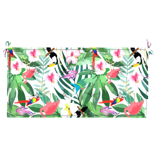 Cojín para banco de jardín tela Oxford multicolor 120x50x3 cm M 4