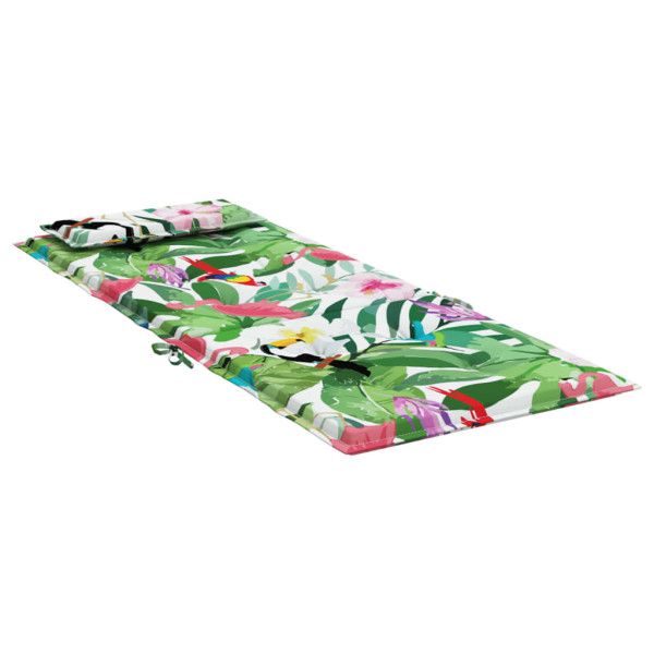 Almofadões p/ cadeira encosto alto 2 pcs tecido oxford multicor M 5