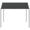 Carpa acero y tela gris antracita 4x3 m 3