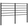 Cabeceira de cama 150 cm metal preto 2