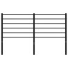 Cabeceira de cama 150 cm metal preto 4