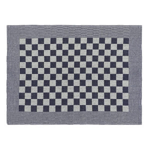 Paños de cocina 20 uds algodón azul y blanco 50x70 cm H