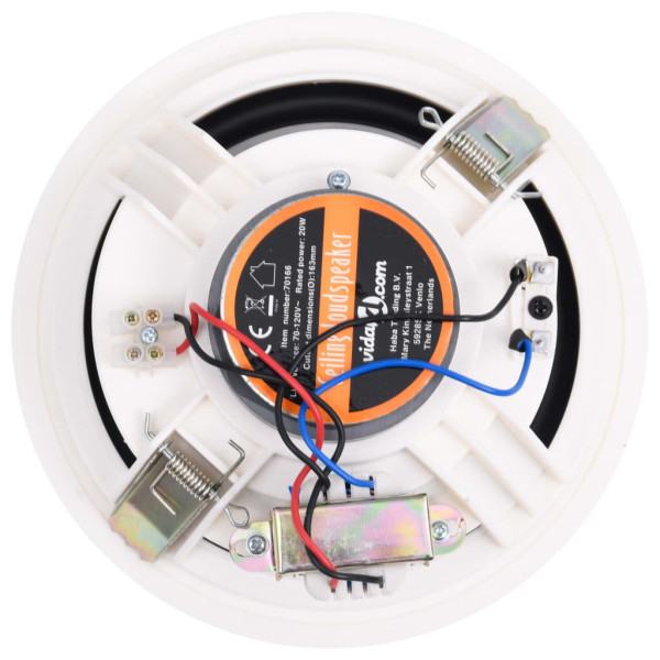 Altavoces empotrables de pared y techo con tweeter 2 uds 360 W M 4