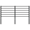 Cabeceira de cama 160 cm metal preto 4