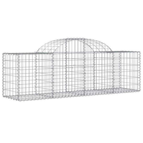 Cestos gabião arqueados 40pcs 200x50x60/80 cm ferro galvanizado M 3