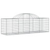Cestos gabião arqueados 40pcs 200x50x60/80 cm ferro galvanizado 3