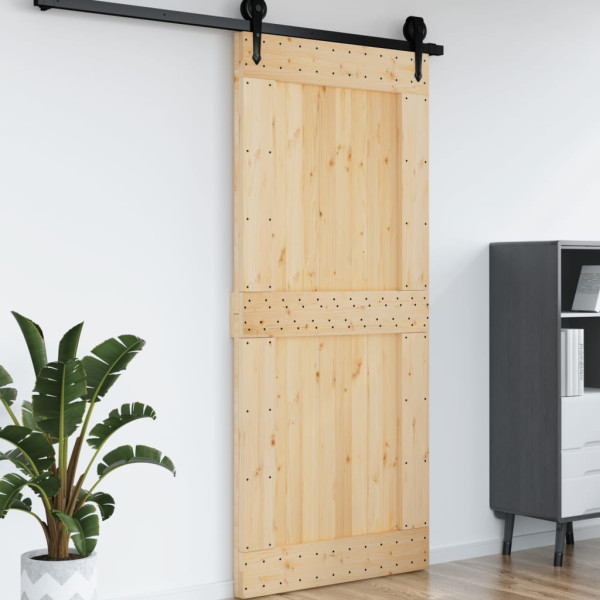 Puerta NARVIK madera maciza pino 100x210 cm M 4