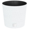 Vaso com interior removível 15 / 15.3 L vime PP branco 2