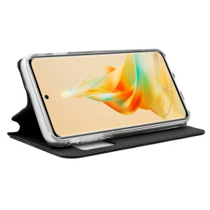 Funda COOL Flip Cover para Oppo Reno 8T Liso Negro H