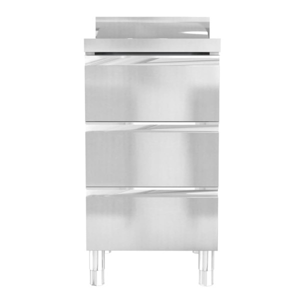 Armários de cozinha comerciais 2 pcs aço inoxidável M 3