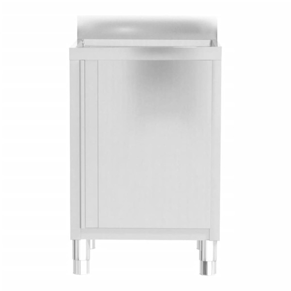 Armários de cozinha comerciais 2 pcs aço inoxidável M 5