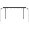 Toldo acero y tela gris antracita 4x3 m 180 g/m² 3