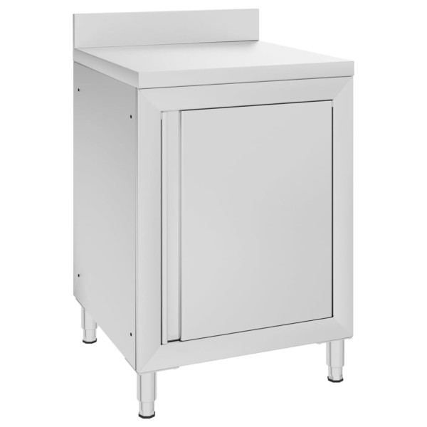 Armarios de cocina comercial 2 unidades acero inoxidable M 5