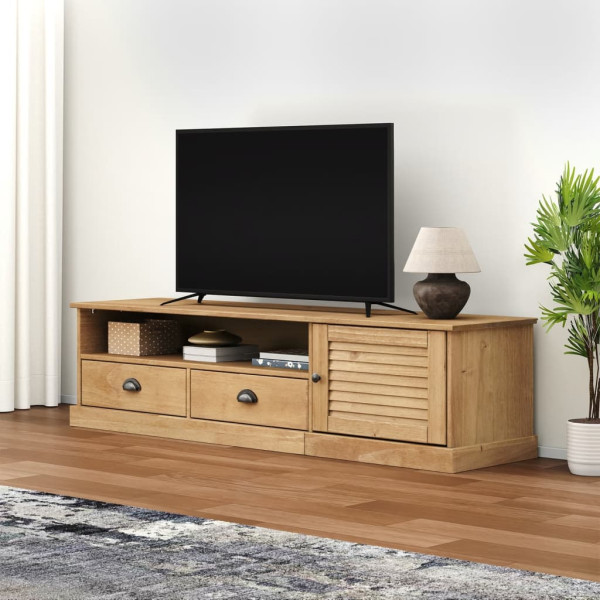 Mueble para TV VIGO madera maciza de pino 156x40x40 cm D