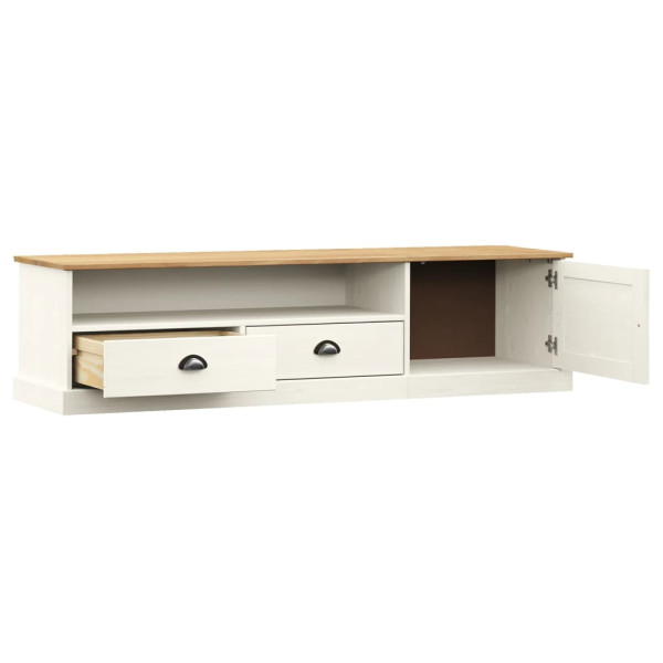 Mueble para TV VIGO madera maciza de pino blanco 156x40x40 cm M 4