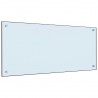 Protección salpicaduras cocina vidrio templado blanco 90x40 cm 1