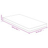 Tablero de mesa de bambú 50x100x4 cm 4