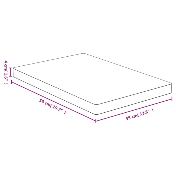 Tábua de cortar 35x50x4 cm bambu M 4