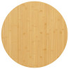 Tablero de mesa de bambú Ø60x4 cm 1