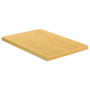 Tablero de mesa de bambú 60x100x2.5 cm H