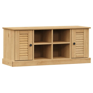 Banco zapatero VIGO madera maciza de pino 106x35x40 cm H