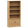 Librería VIGO madera maciza de pino 85x35x170 cm 2