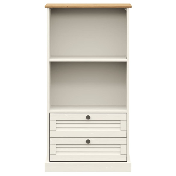 Librería VIGO madera maciza de pino blanco 60x35x114.5 cm M 4